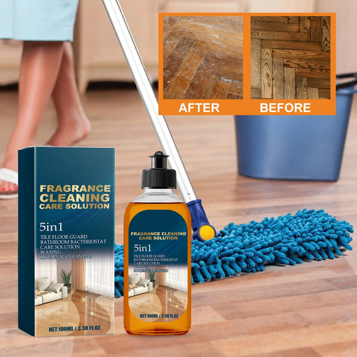 Concentrated Wood Floor Cleaner – 100 mL