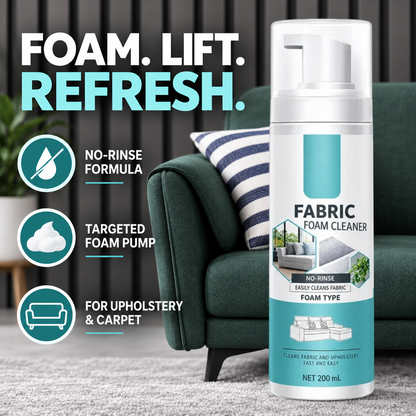 No-Rinse Fabric & Carpet Foam Cleaner – 200 mL