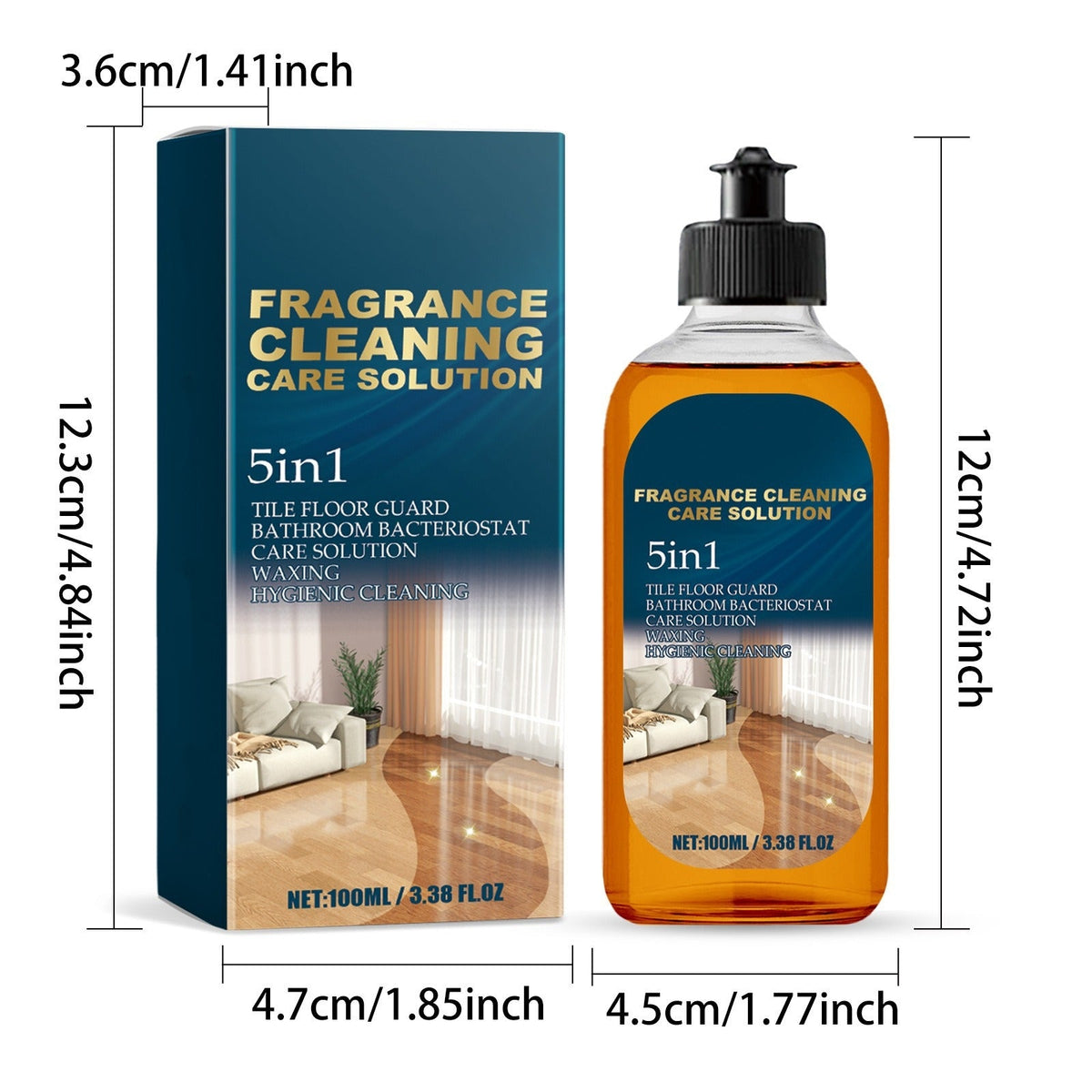 Concentrated Wood Floor Cleaner – 100 mL