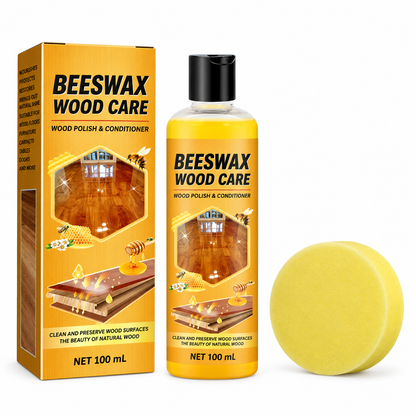 Wood Floor Polish & Conditioner Kit – 100 mL