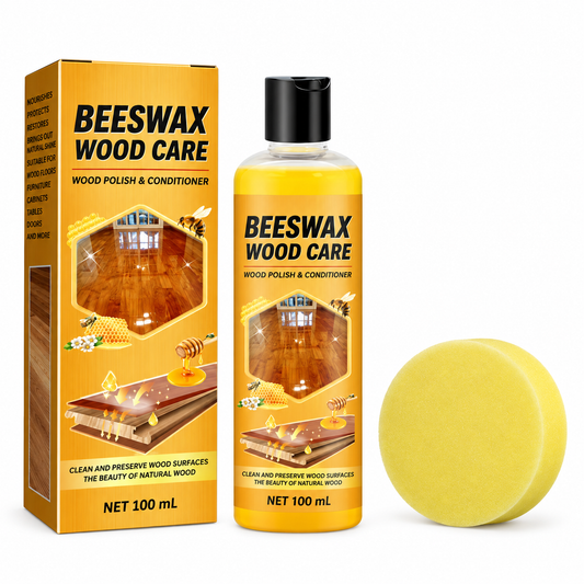Wood Floor Polish & Conditioner Kit – 100 mL