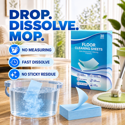 Dissolvable Floor Cleaning Sheets