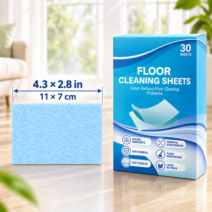Dissolvable Floor Cleaning Sheets