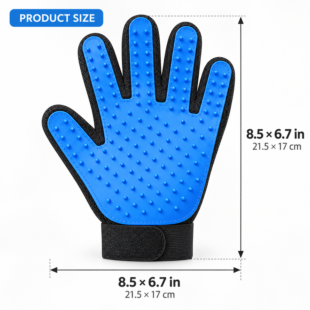 Silicone Pet Grooming & Deshedding Glove