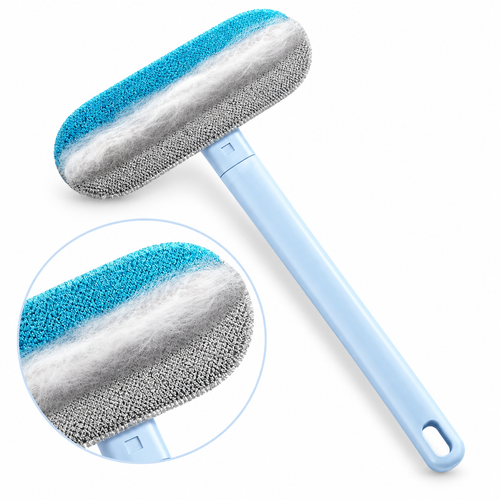 Long-Handle Pet Hair Removal Brush