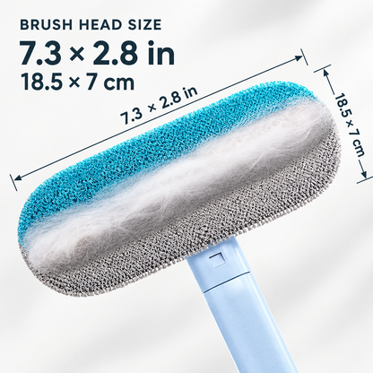 Long-Handle Pet Hair Removal Brush